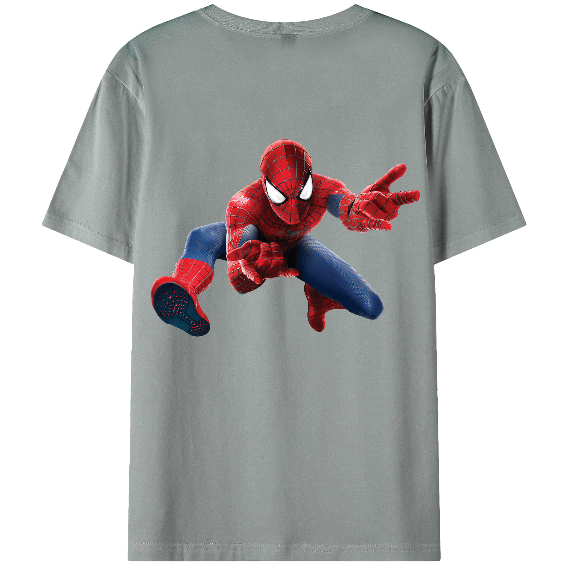 （画像用） アベンジャーズ The Avengers 綿100％ メンズ半袖Tシャツ（バックプリント） 通気性